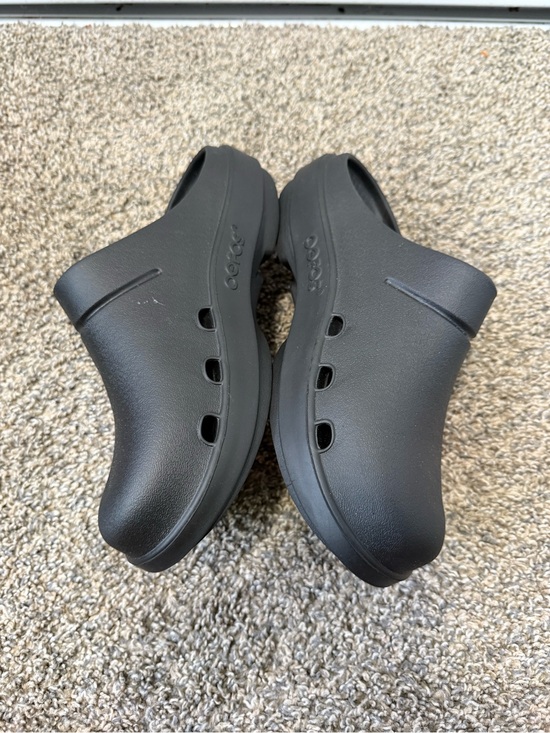 OOFOS Men’s Black Slip-On Clogs — Comfortable Work & Casual Shoes main image 5